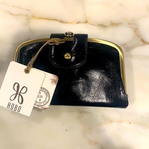 Brand new black hobo wallet